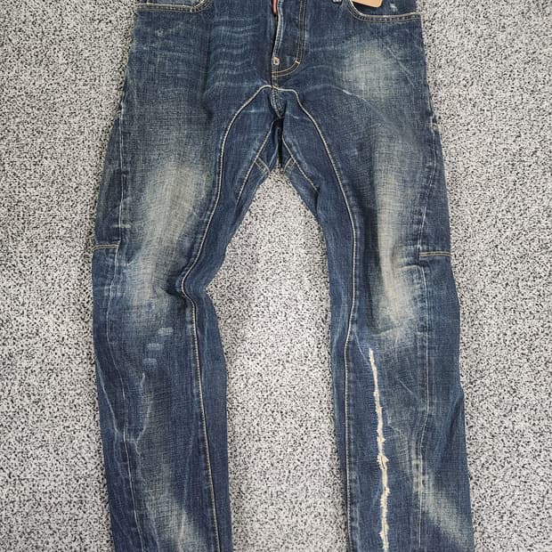 디스퀘어드2 바이커/데미지 데님 (28~30)