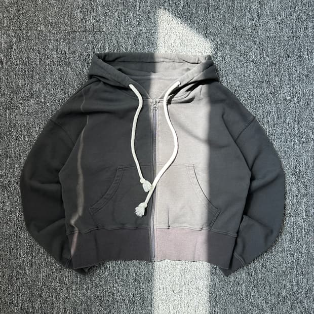 아크네스튜디오 자수 로고 후드집업