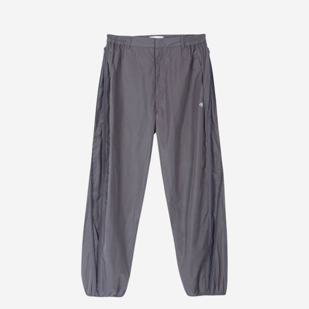 Zipper Pants [Dark Grey]