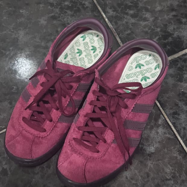 아디다스 토바코 버건디 230