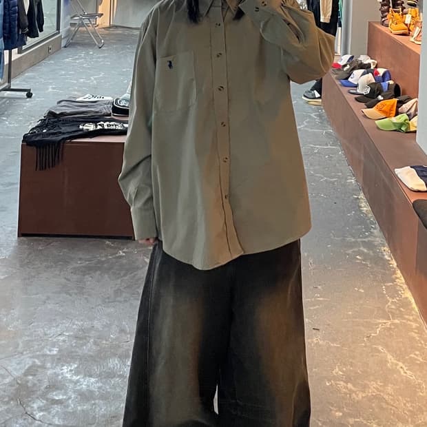 폴로 랄프로렌 솔리드 셔츠 H1032