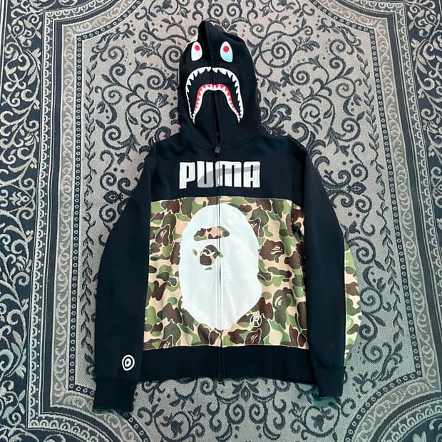 XL 푸마 X 베이프 샤크 후드 집업/W2657