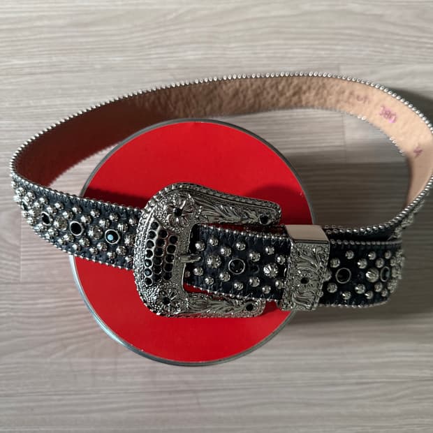 B.B Simon Belt Black