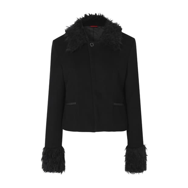 홀 hole j.snow jacket 무스탕