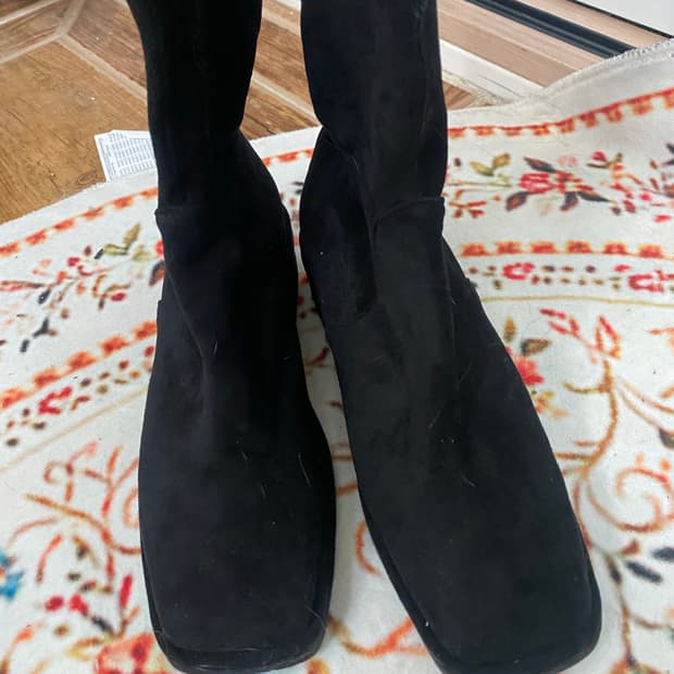 SHOEMARU 스웨이드 롱 부츠 250mm