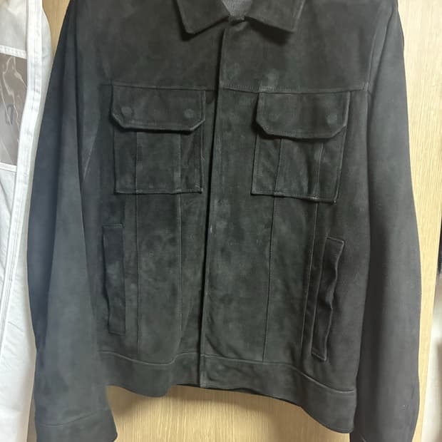 느와르라르메스 스웨이드 자켓 