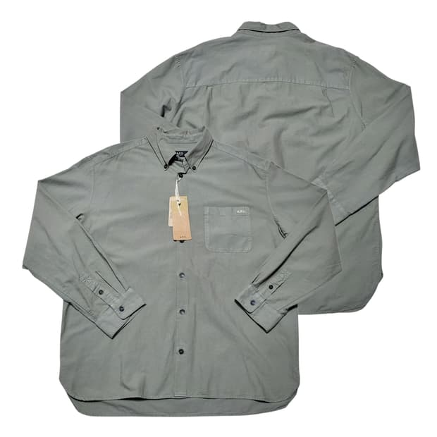 (XL) 25ss 새상품 APC 마테오로고셔츠 아페쎄