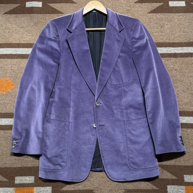 YSL 입생로랑 이태리 바이올렛 벨벳 블레이저 자켓 L