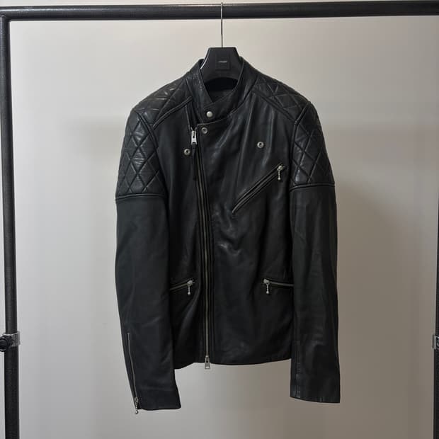 (S) Allsaints 올세인츠 쉽스킨 바이커 라이더 가죽자켓