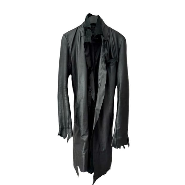 Yasuyuki Ishii leather coat