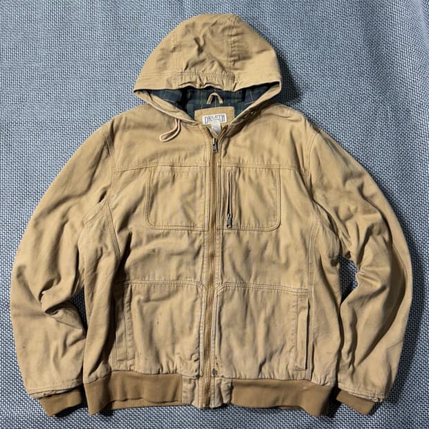 빈티지 워크 자켓 카키 ( XL/OLD-8009 )