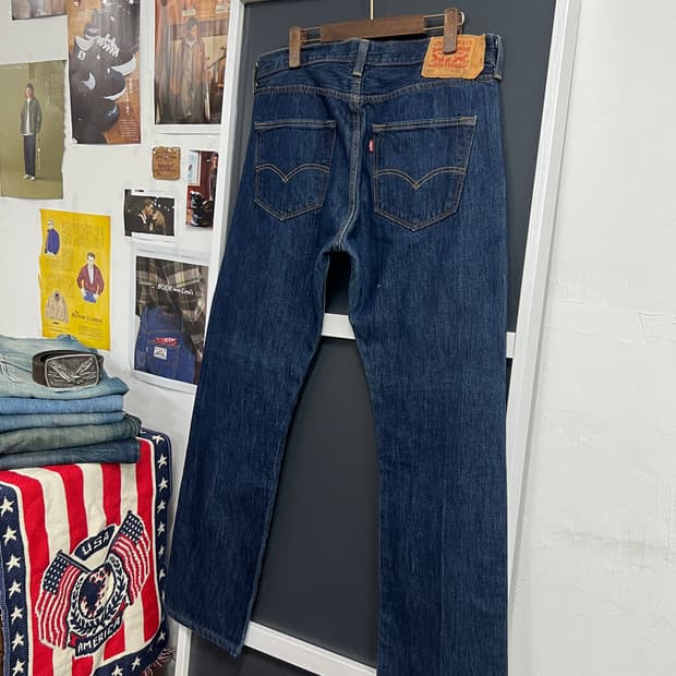 Levis 리바이스 501 버튼플라이 스트레이트 데님 팬츠
