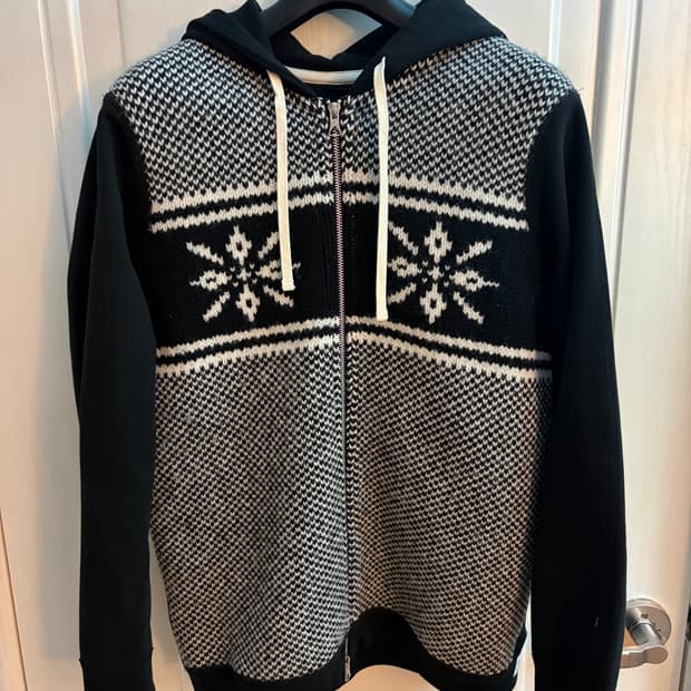 [s]준야와타나베 x reigning champ 24aw 니트집업후디
