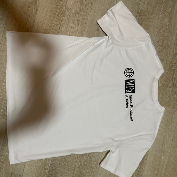 MPa T-SHIRT (WHITE) 플라스틱프로덕트