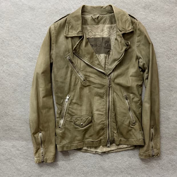 조르지오 브라토 램스킨 라이더 자켓