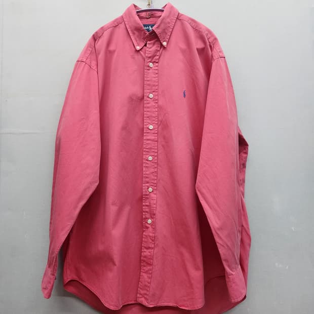 폴로랄프로렌 로고 브레이크 오버핏 셔츠 M(2XL)