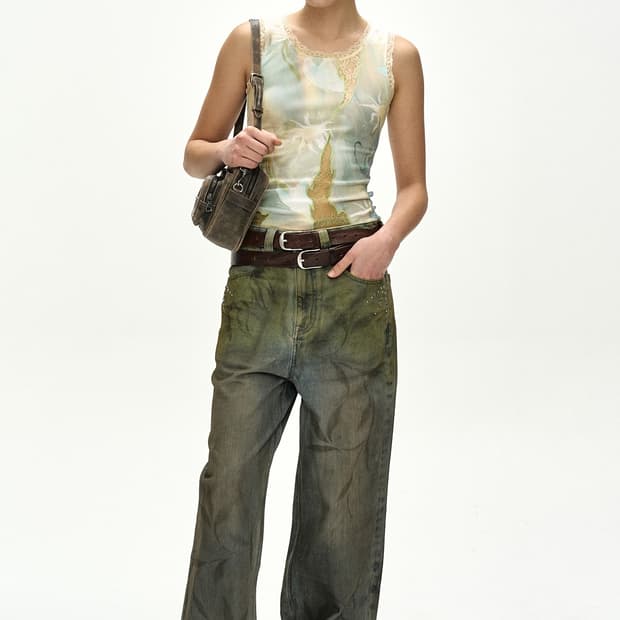 앤더슨벨 fish&butterfly sleeveless
