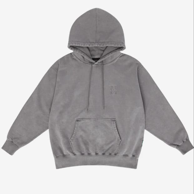 예스아이씨 피그 다이드 후드 스웻 셔츠