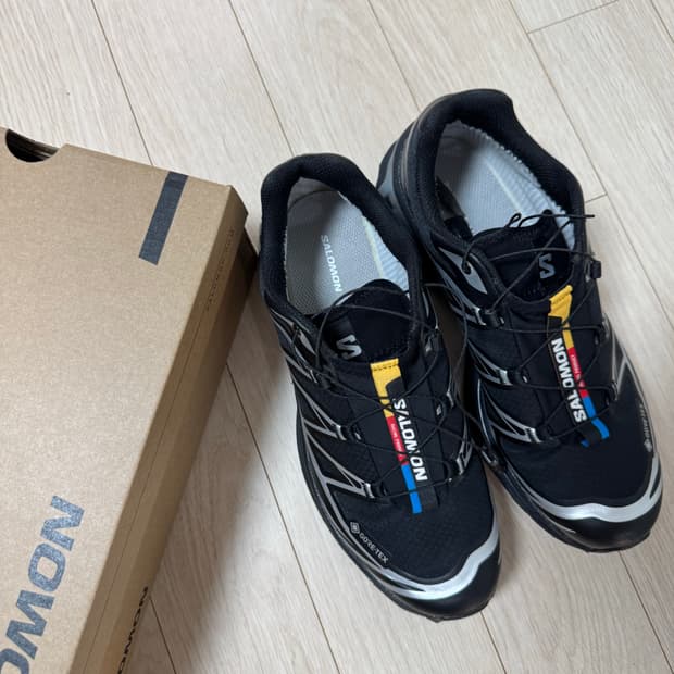 (260) 살로몬 XT-6 고어텍스 블랙 실버