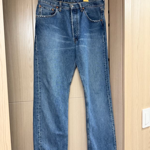 리바이스 501 중청 데님