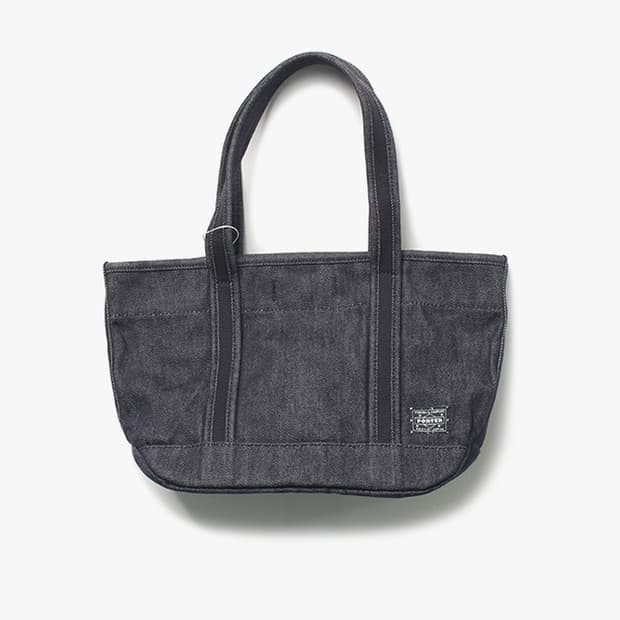  PORTER "Denim Tote Bag"