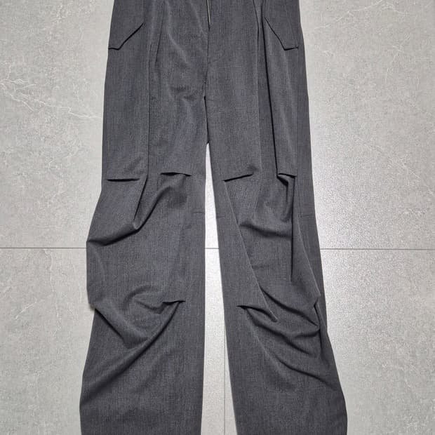 애프터프레이 테크니컬 울 팬츠 차콜 M