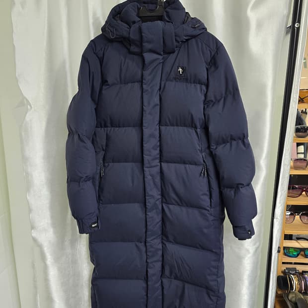 블랙야크 롱패딩 네이비 (1492)