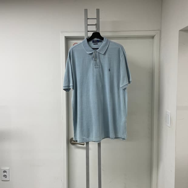 폴로 PK 반팔 카라티 스카이블루 XL