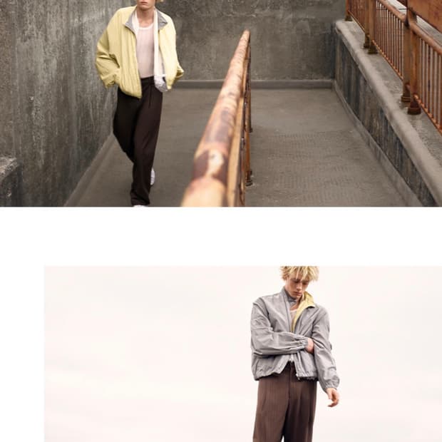 시스템파리 리버서블 점퍼