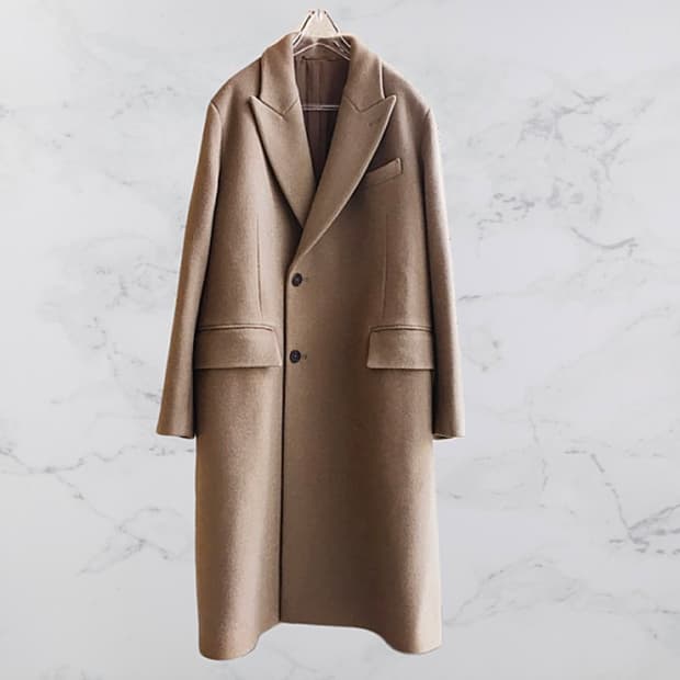 크리드옴므 오라리맛 피크드라펠  코코아 48 사이즈 (L) 캐시30울70