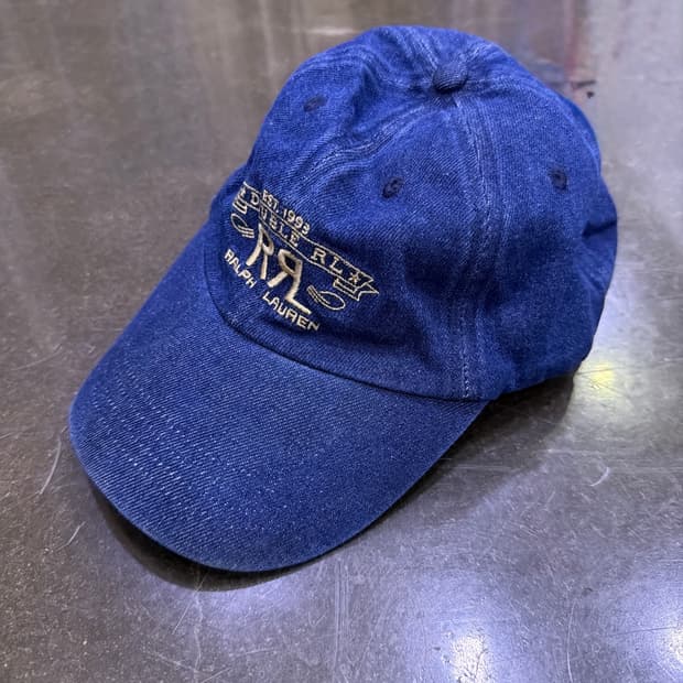 RRL 더블알엘 랜치 볼캡 데님 모자