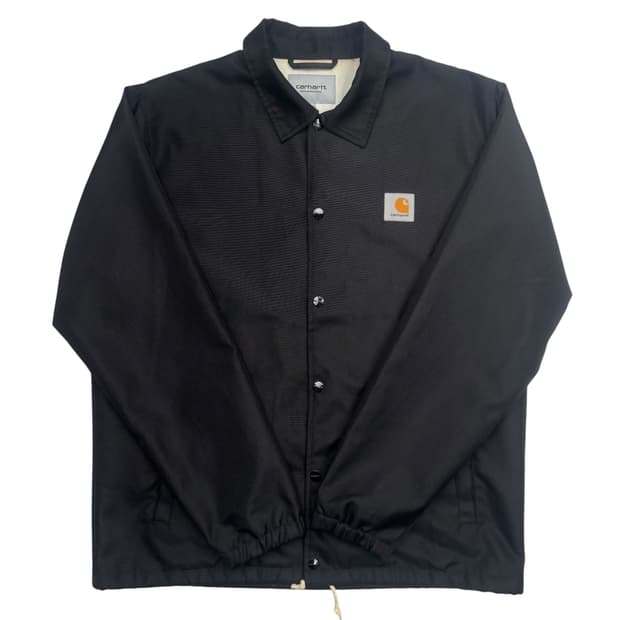칼하트 Wip 블랙 코치 자켓 L