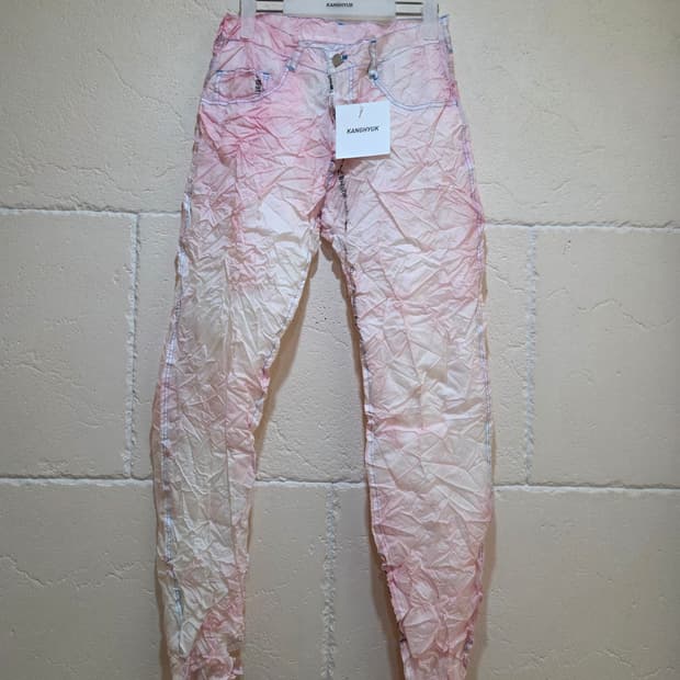 강혁 에어백 슈링크 트라우저 오프화이트 M