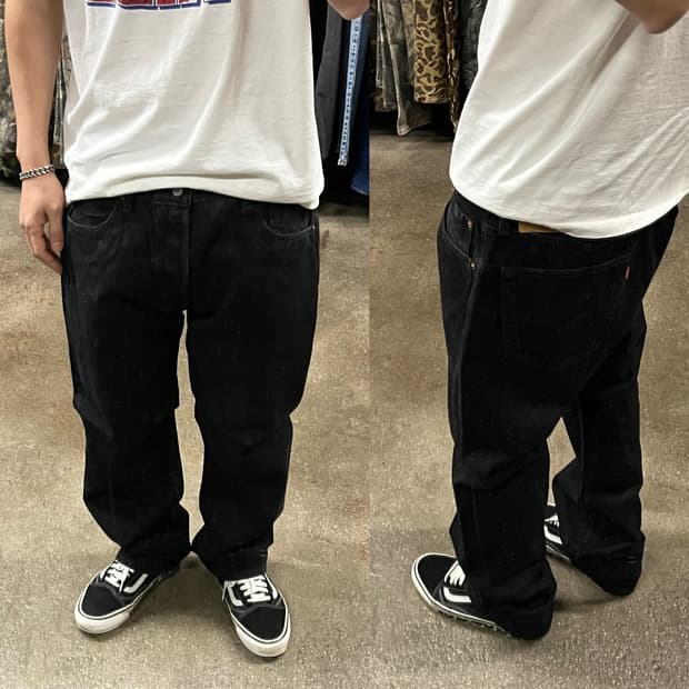 리바이스501 블랙진 (37“)