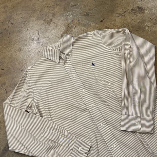 [정품/M] 폴로 랄프로렌 스트라이프 셔츠 b15