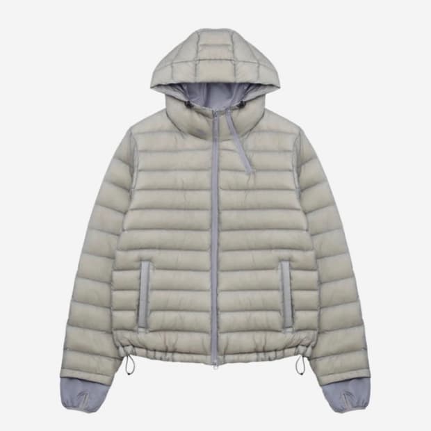 (2size) 24FW 서픽스 푸퍼 자켓 그레이