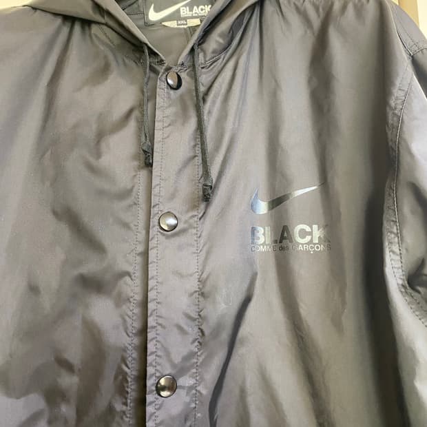 나이키 꼼데가르송 BLACK 코치자켓 XXL (105)