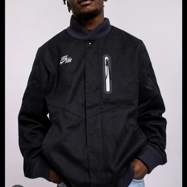 나이키 에어 남성 블루종  봄버 자켓 M