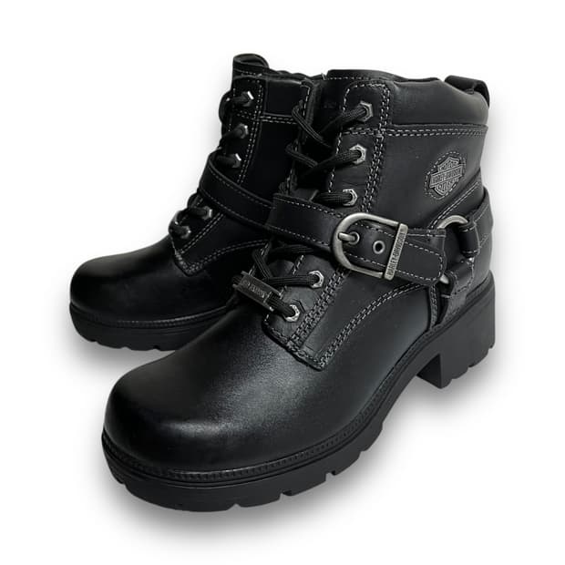 Harley Davidson harness bondage boots