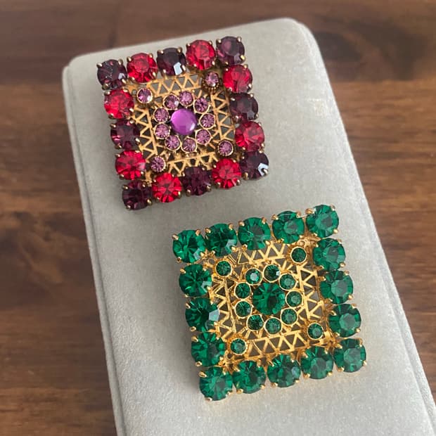 악세서리 브로치 세트