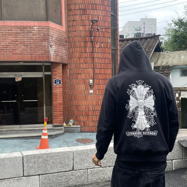 크롬하츠 세메터리 대거 후드집업 L