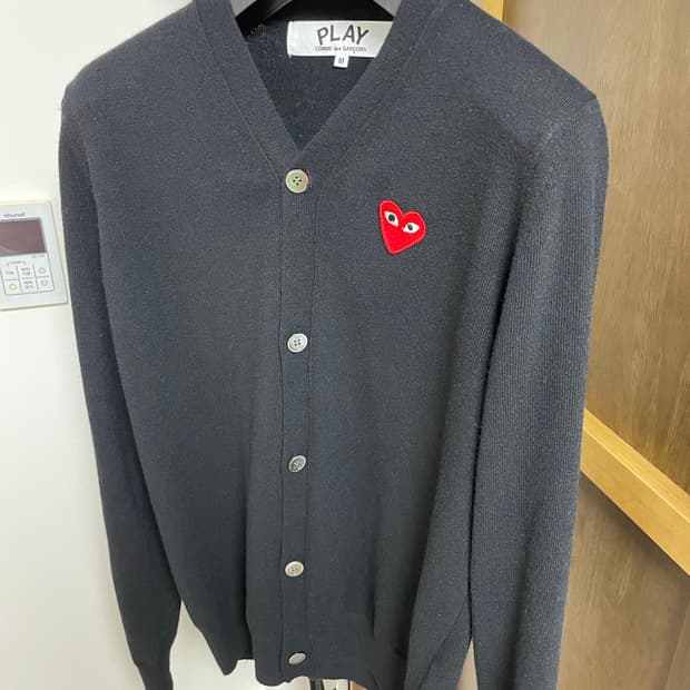 꼼데가르송 가디건 M(새상품)
