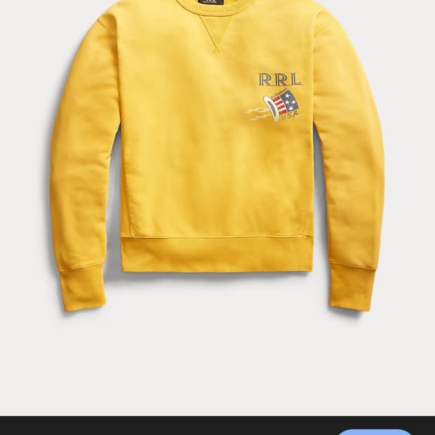 랄프로렌 RRL 그래픽 스웻셔츠