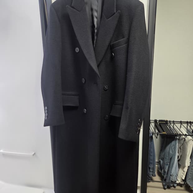 마마가리 컬렉션무드 25fw 블랙 48사이즈