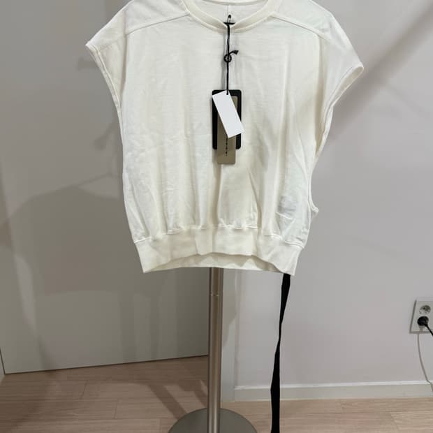 릭오웬스 슬리브리스 스웻 티셔츠