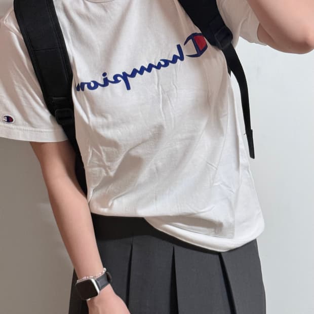 정품 챔피온 반팔티 L