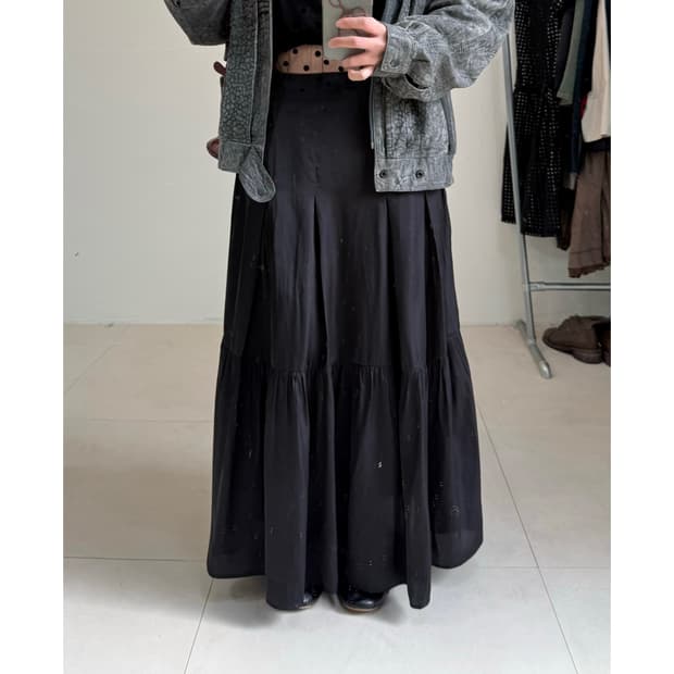 빈티지 롱 스커트