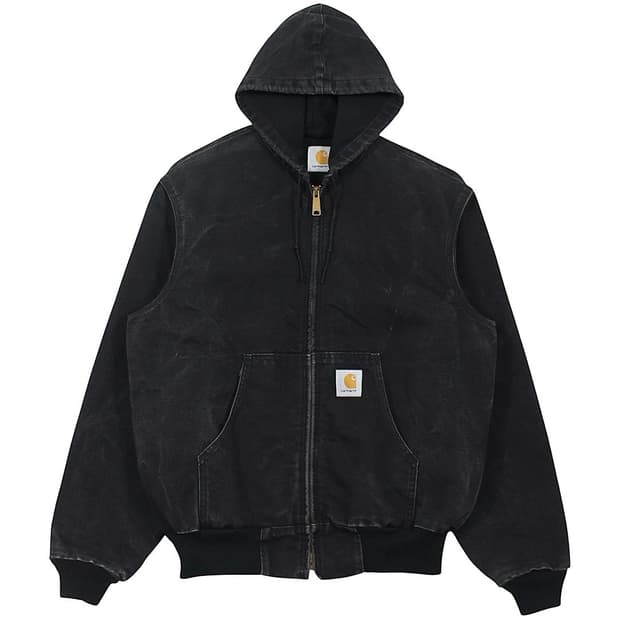 1997 USA 칼하트 J03 BLK 블랙 덕 액티브 자켓 빈티지 미국제