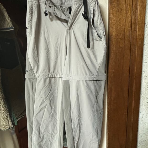 살로몬 팬츠 스포츠 XL사이즈 트레이닝바지 노스페이스 아크테릭스