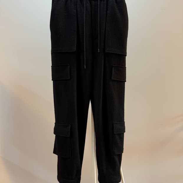 울 카고 팬츠 